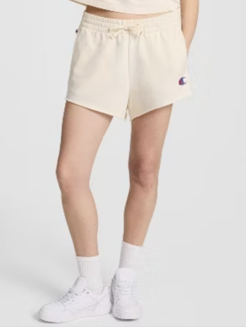 Champion Women's Iconic Raw Edge Shorts